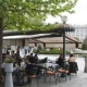 Amazing terrasse in front of Palacio Real