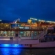  A restaurant with a nice view on the Danube