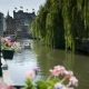 Visit Ghent through the canals by boat