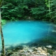 A beautiful view over The Blue Lake of Baia Sprie