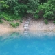 A beautiful view over The Blue Lake of Baia Sprie