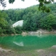 A beautiful view over The Blue Lake of Baia Sprie