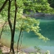 A beautiful view over The Blue Lake of Baia Sprie